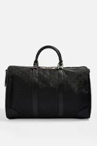 Topshop Madrid Large Jacquard Bowler Bag