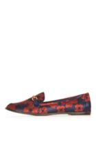 Topshop Lucy Loafer Print
