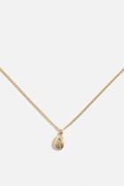 Skinny Dip *gold Cowry Necklace By Skinnydip