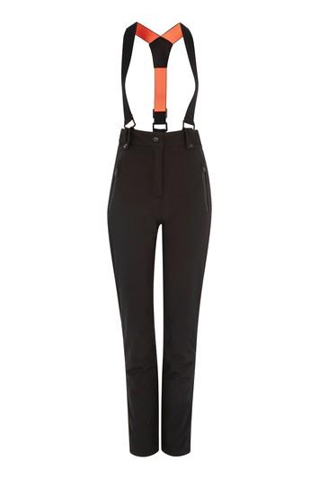 Topshop Black Straight Leg Ski Trousers