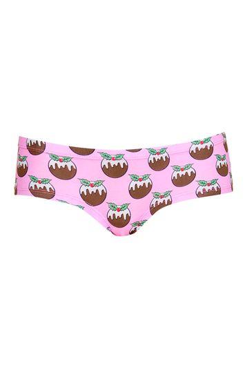 Topshop Christmas Pudding Cheeky Knicker