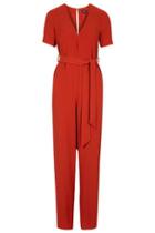 Topshop Belted Tailored Jumpsuit