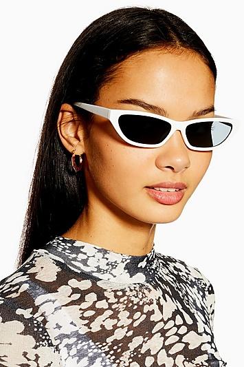 Topshop Vera Slim Sunglasses