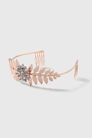 Topshop Flower Vine Headband By Skinny Dip