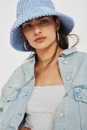 Topshop Chunky Corduroy Bucket Hat