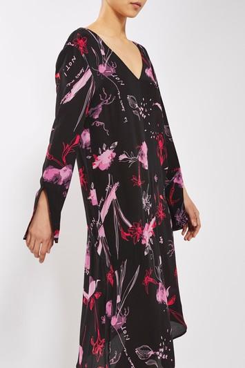Topshop He Loves Me Asymetric Dress By Boutique