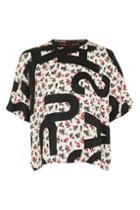 Topshop Re-gen Letter T-shirt