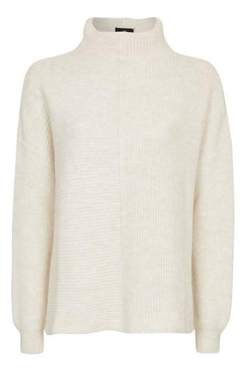 Topshop Petite Variated Rib Knitted Jumper