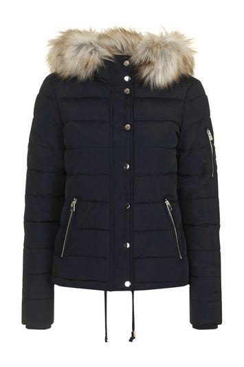 Topshop Tall Puffer Jacket