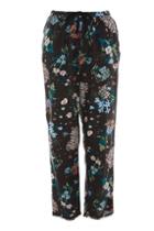 Topshop Dark Floral Pyjama Trousers