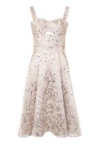 Topshop *jacquard Midi Prom Dress