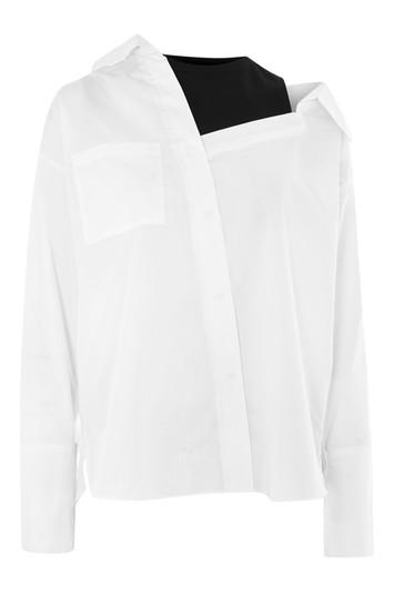 Topshop Tall Hybrid Shirt