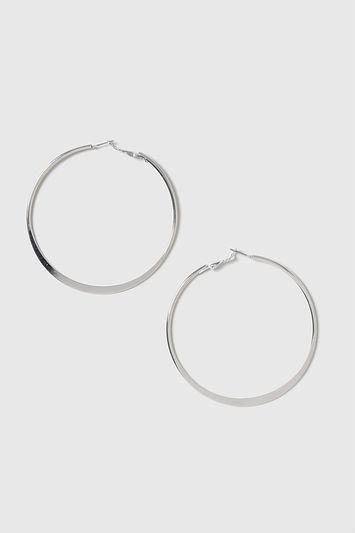 Topshop Flat Hoop Earring