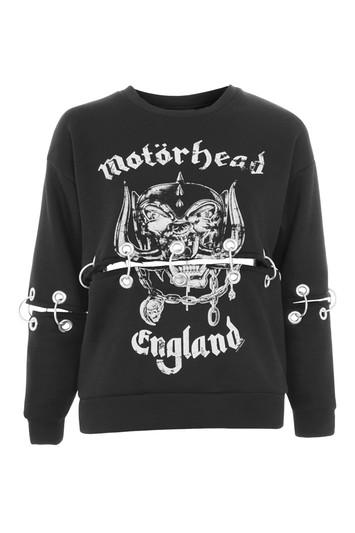 Topshop Motorhead Ring Sweatshirt By And Finally