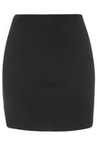 Topshop High-waisted Seam Detail Mini Skirt