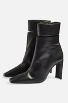 Topshop Hendrik Cuff High Ankle Boots