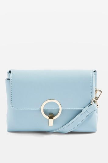 Topshop Oslo Circle Lock Cross Body Bag