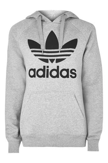 Topshop Original Trefoil Hoodie By Adidas Originals