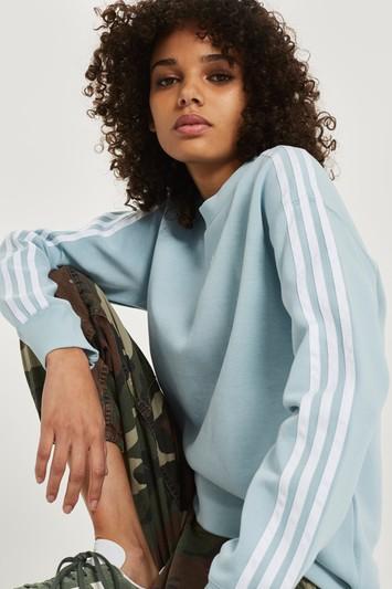 Topshop Crew Sweatshirt By Adidas Originals