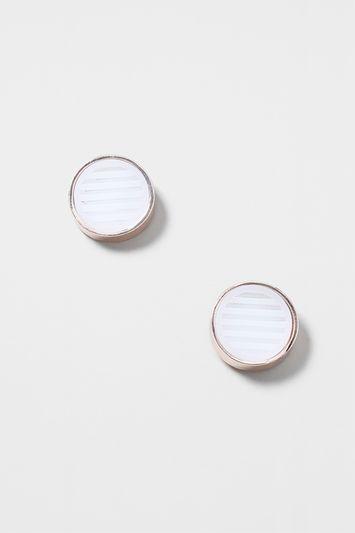 Topshop Circle Perspex Earrings