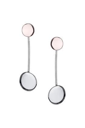 Topshop Clean Disc Drop Earrings