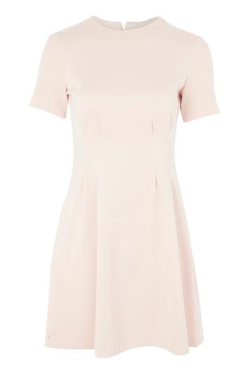 Topshop Panel Detail Flippy Dress