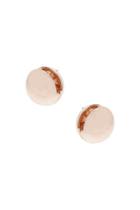Topshop Dome Front And Back Stud Earrings