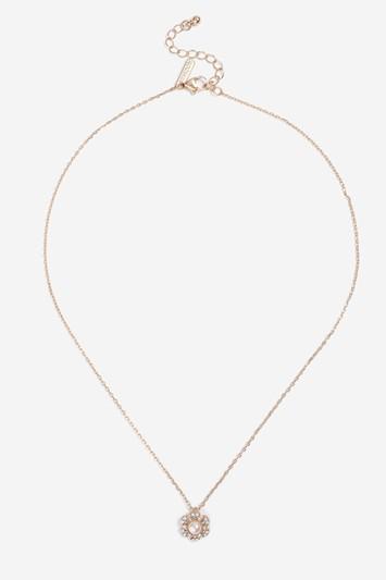 Topshop Pearl Cluster Ditsy Necklace