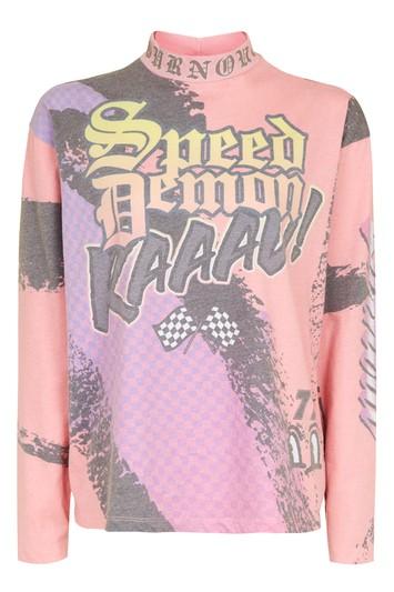 Topshop Super Speed Printed T-shirt