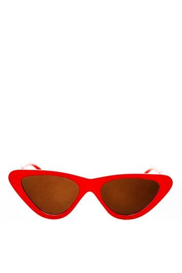 Topshop Polly '90s Pointy Cateye Sunglasses