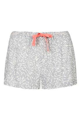 Topshop Floral Pj Shorts By Calvin Klein