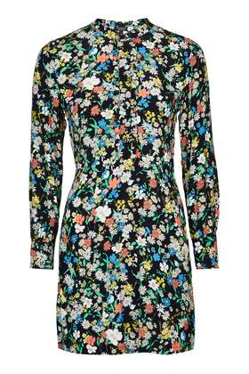 Topshop Retro Floral Doll Dress