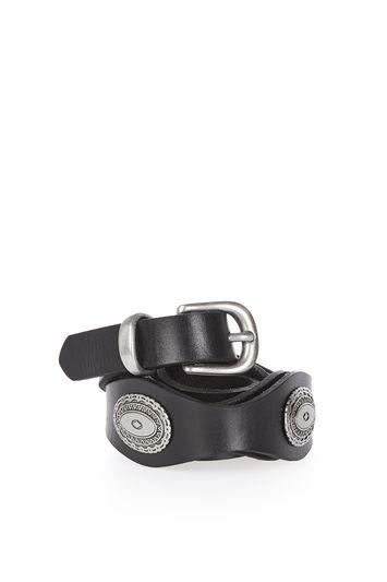 Topshop Leather Plated Wave Belt
