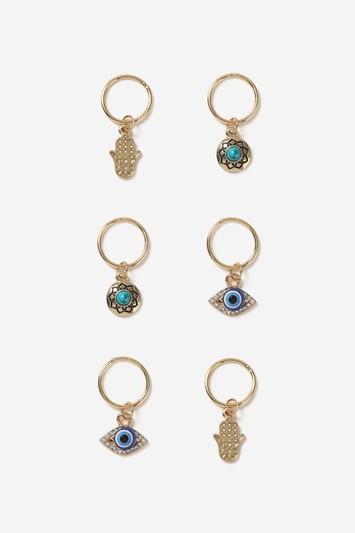Topshop Charm Hair Rings