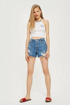 Topshop Tall Denim Shorts