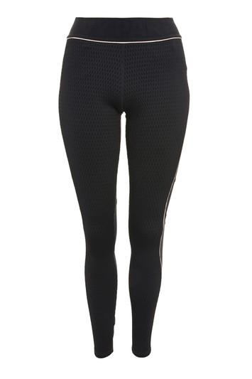 Topshop Jacquard Knitted Leggings By Ivy Park