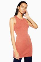 Topshop Washed Racer Bodycon Top
