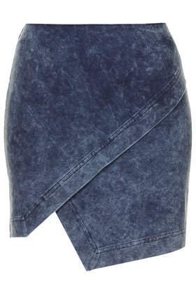 Topshop Asymmetric Wrap Skirt