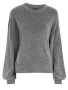 Topshop Blouson Sleeve Sweater
