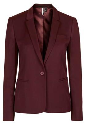 Topshop Premium Fitted Suit Blazer