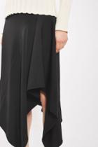 Topshop Asymmetric Hem Skirt By Boutique