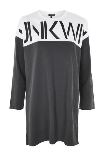 Topshop Unknown Backless Long Sleeve Top