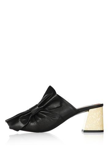 Topshop Limited Edition Pavlova Mid Heel Mules