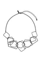 Topshop Black Link Collar Necklace
