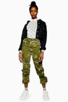Topshop Petite Combat Camouflage Trousers