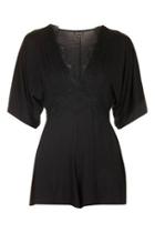 Topshop Tall Deep Plunge Playsuit