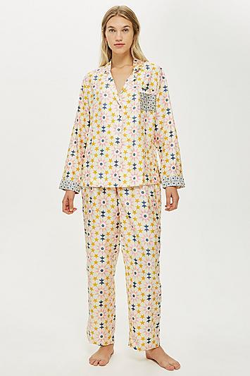 Topshop Key To Freedom Star Pyjama Trousers