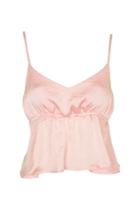 Topshop Satin Strappy Crop By Band Of Gypsies