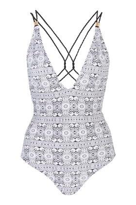 Topshop Boho Twist Swimsuit