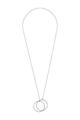 Topshop Double Circle Necklace